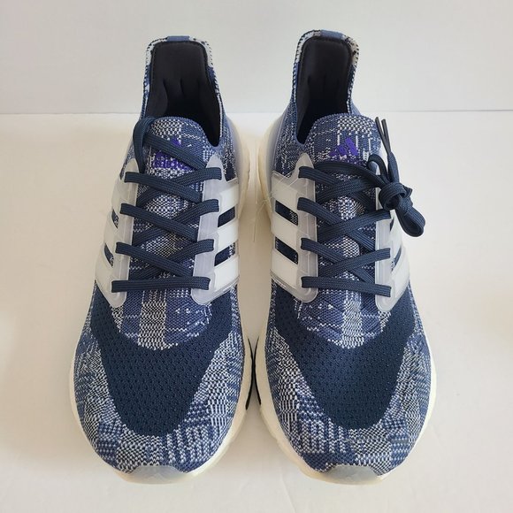 NEW Adidas Ultraboost 21 Primeblue Shashiko Running Shoes FX7729 Size 8.5 main image 8